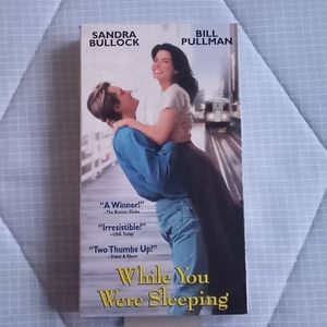 While You Were Sleeping (VHS, 1995)